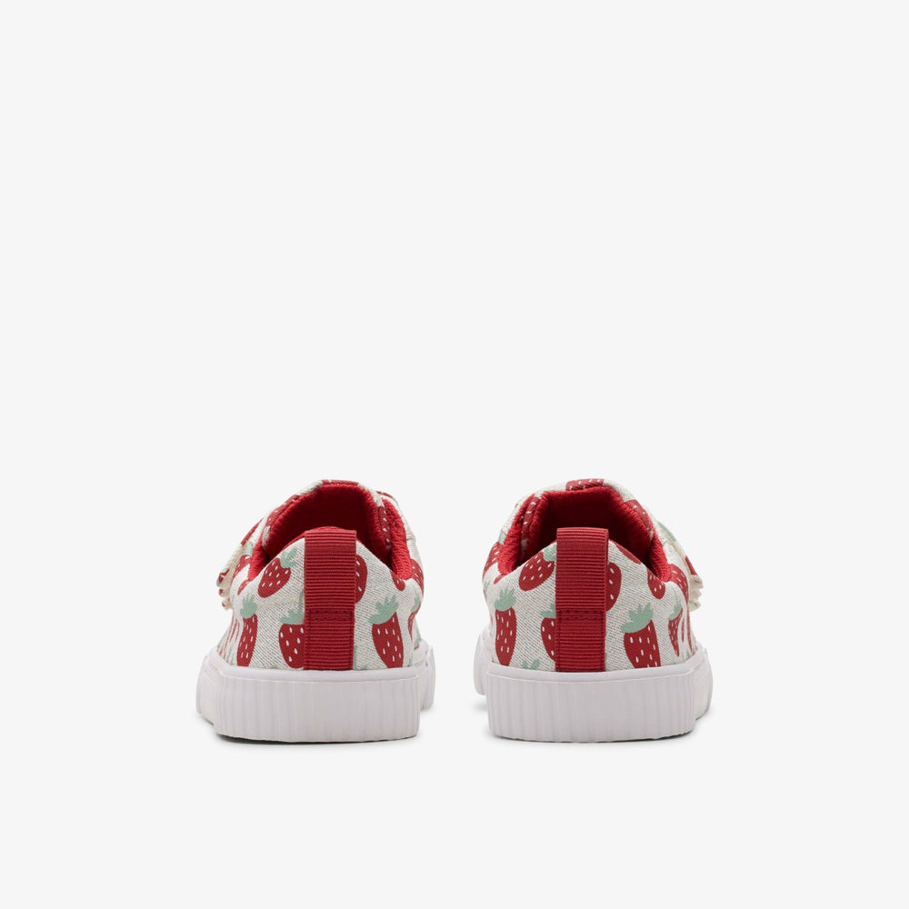 Foxing Fraise Kid Cotton Metallic | Clarks on Sale