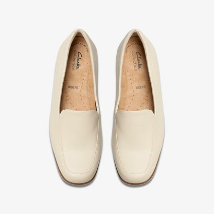 Georgia Cream Leather | Clarks on Sale