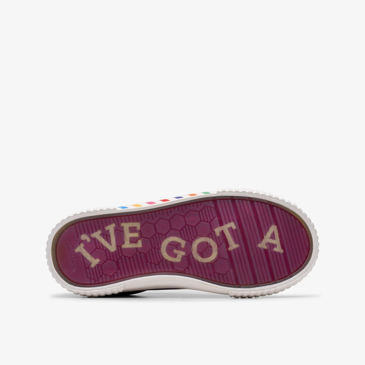 Roald Dahl Charlie & the Chocolate Factory Foxing Mix Kid Purple Canvas | Clarks Sale