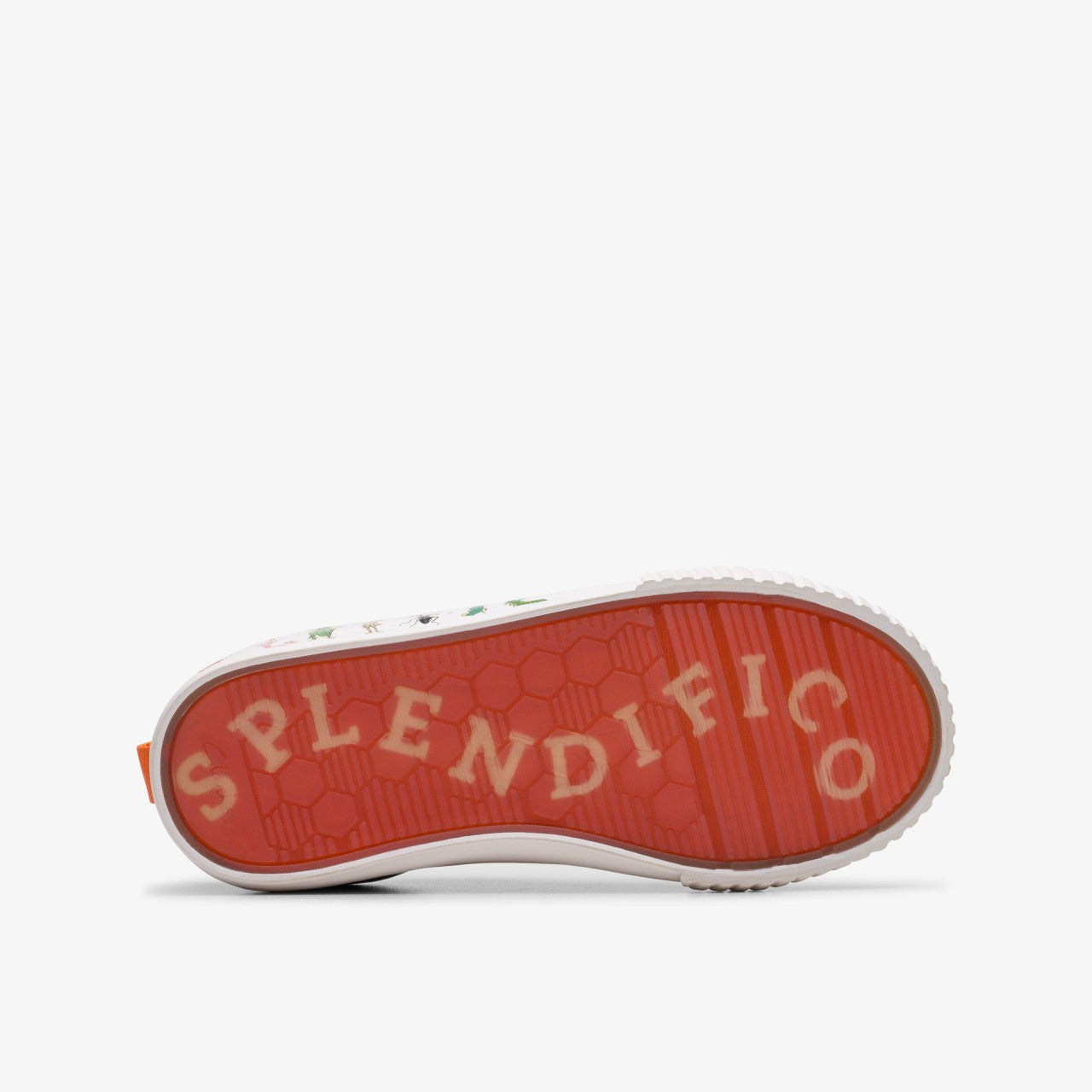 Roald Dahl James & the Giant Peach Foxing Air Kid Blue Canvas | Clarks outlet