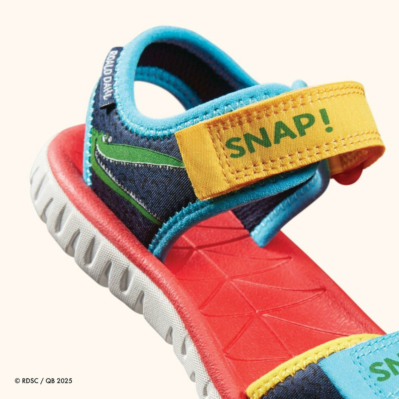 Roald Dahl The Enormous Crocodile Surfing Ace Kid Navy Print | Clarks outlet