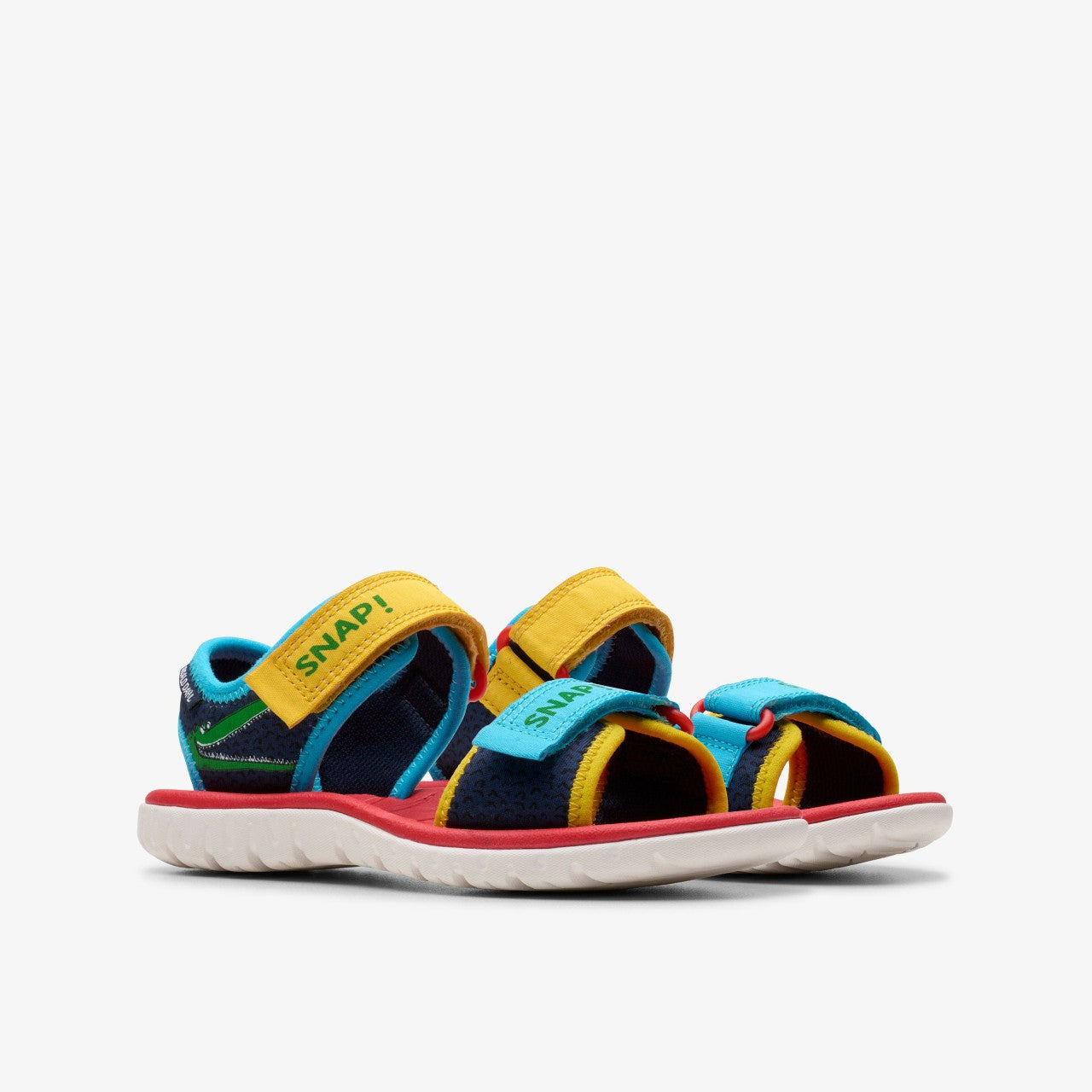 Roald Dahl The Enormous Crocodile Surfing Ace Kid Navy Print | Clarks outlet