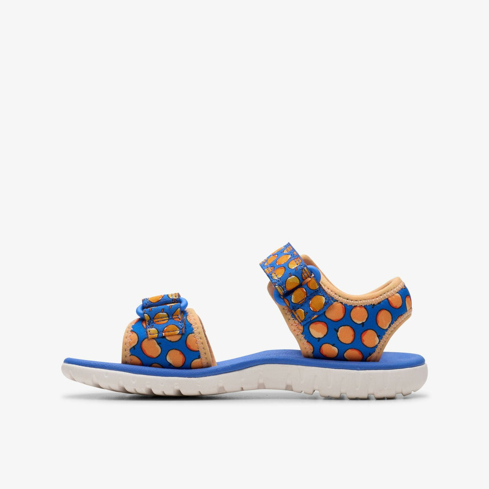 Roald Dahl James & the Giant Peach Surfing Air Kid Blue | Clarks discount