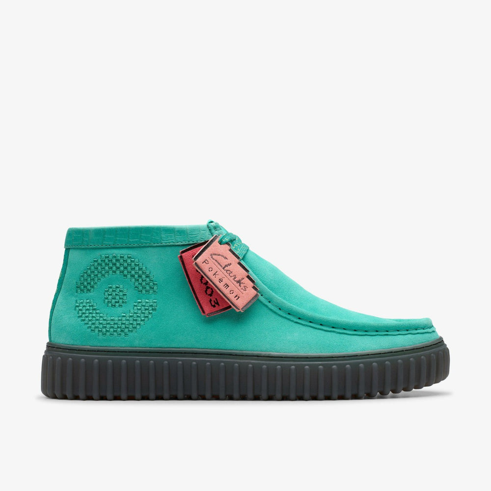 Torhill Explore Turquoise Suede | Clarks for sale
