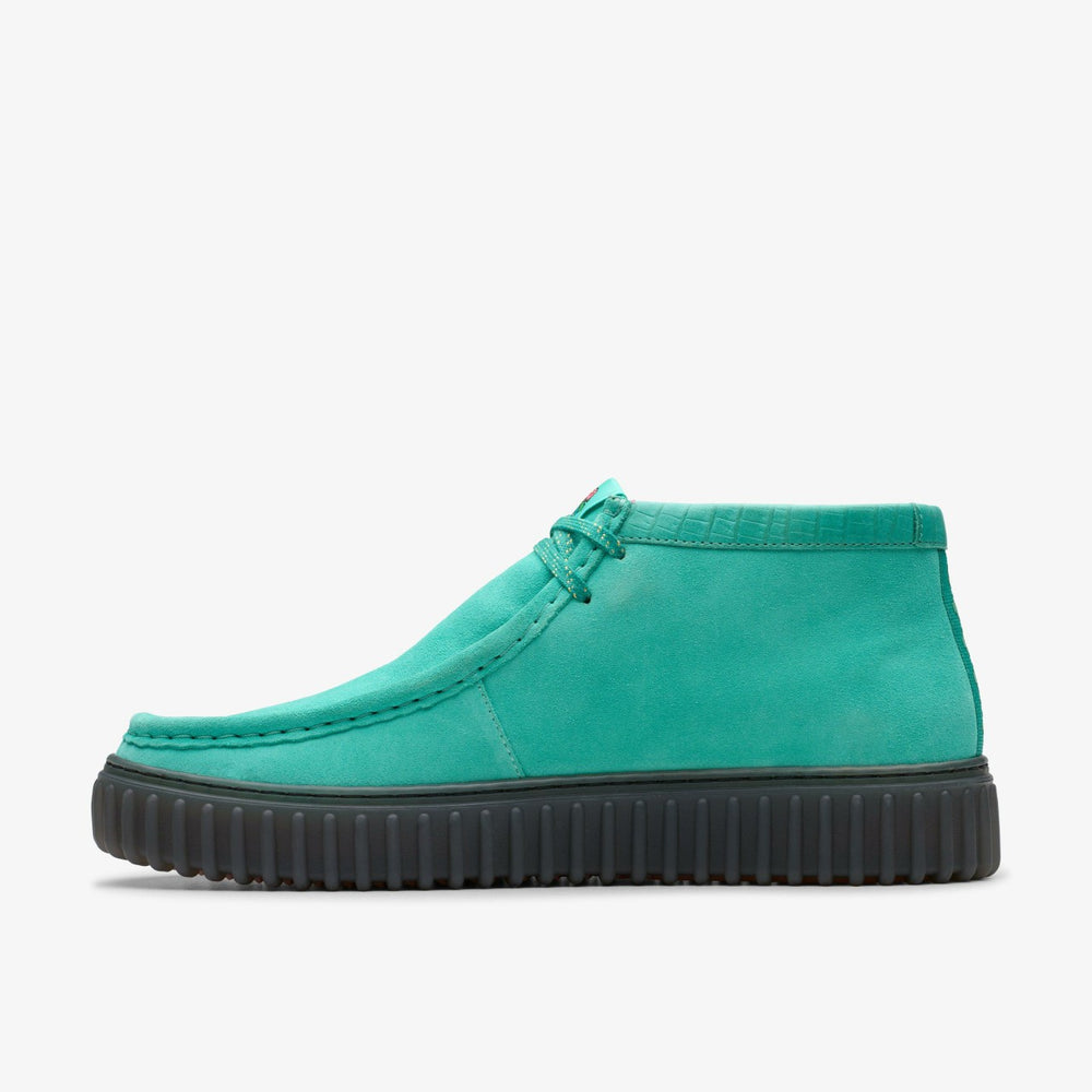 Torhill Explore Turquoise Suede | Clarks for sale