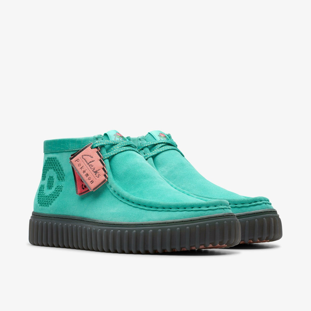 Torhill Explore Turquoise Suede | Clarks for sale