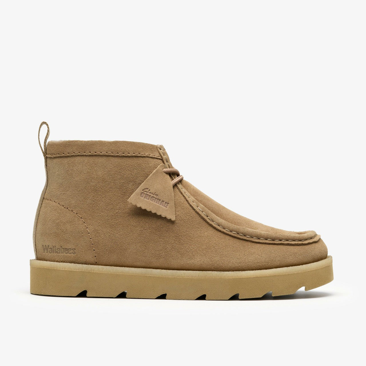 Meare Walla Boot Dark Sand Warmlined | Clarks on Sale