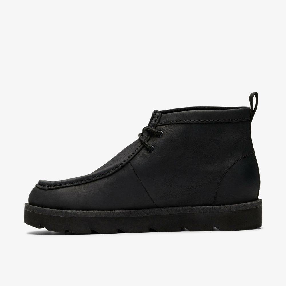 Meare Walla Boot Black Nubuck | Clarks for sale