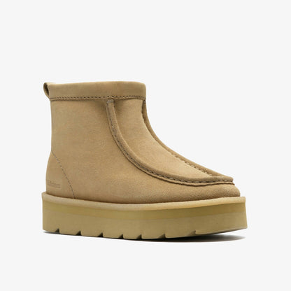 Meare Rooey Dark Sand Warmlined | Clarks outlet