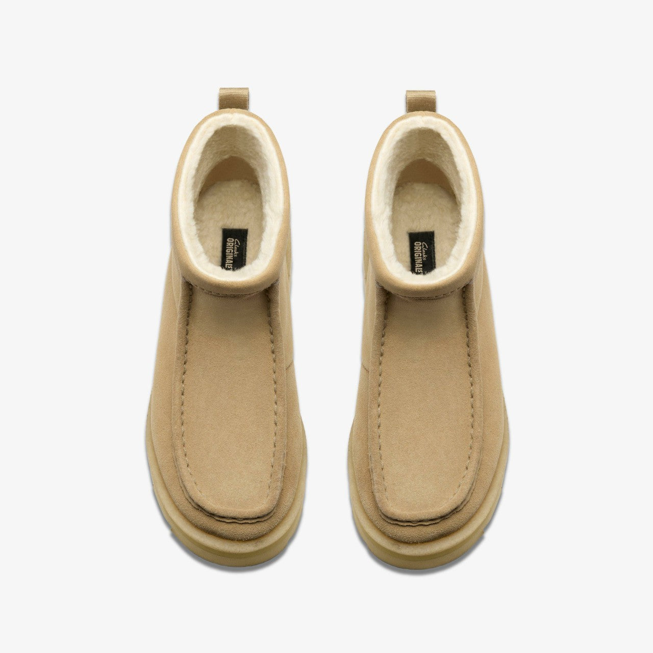 Meare Rooey Dark Sand Warmlined | Clarks outlet