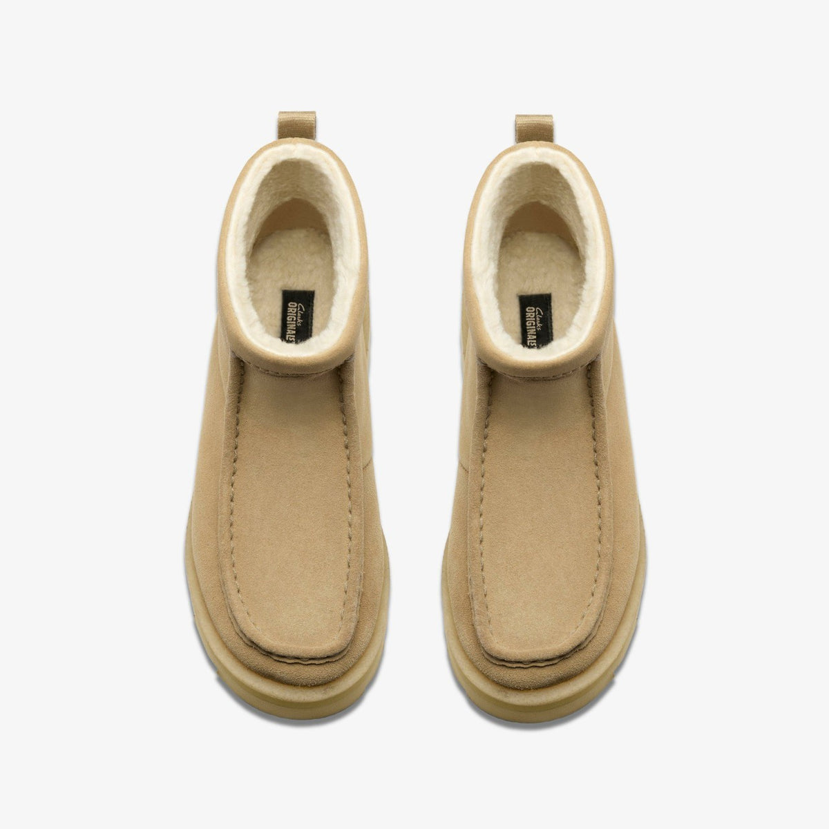 Meare Rooey Dark Sand Warmlined | Clarks outlet