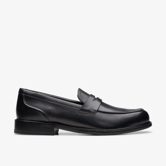 Craft Arlo Lo Black Leather | Clarks for sale