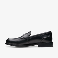 Craft Arlo Lo Black Leather | Clarks for sale