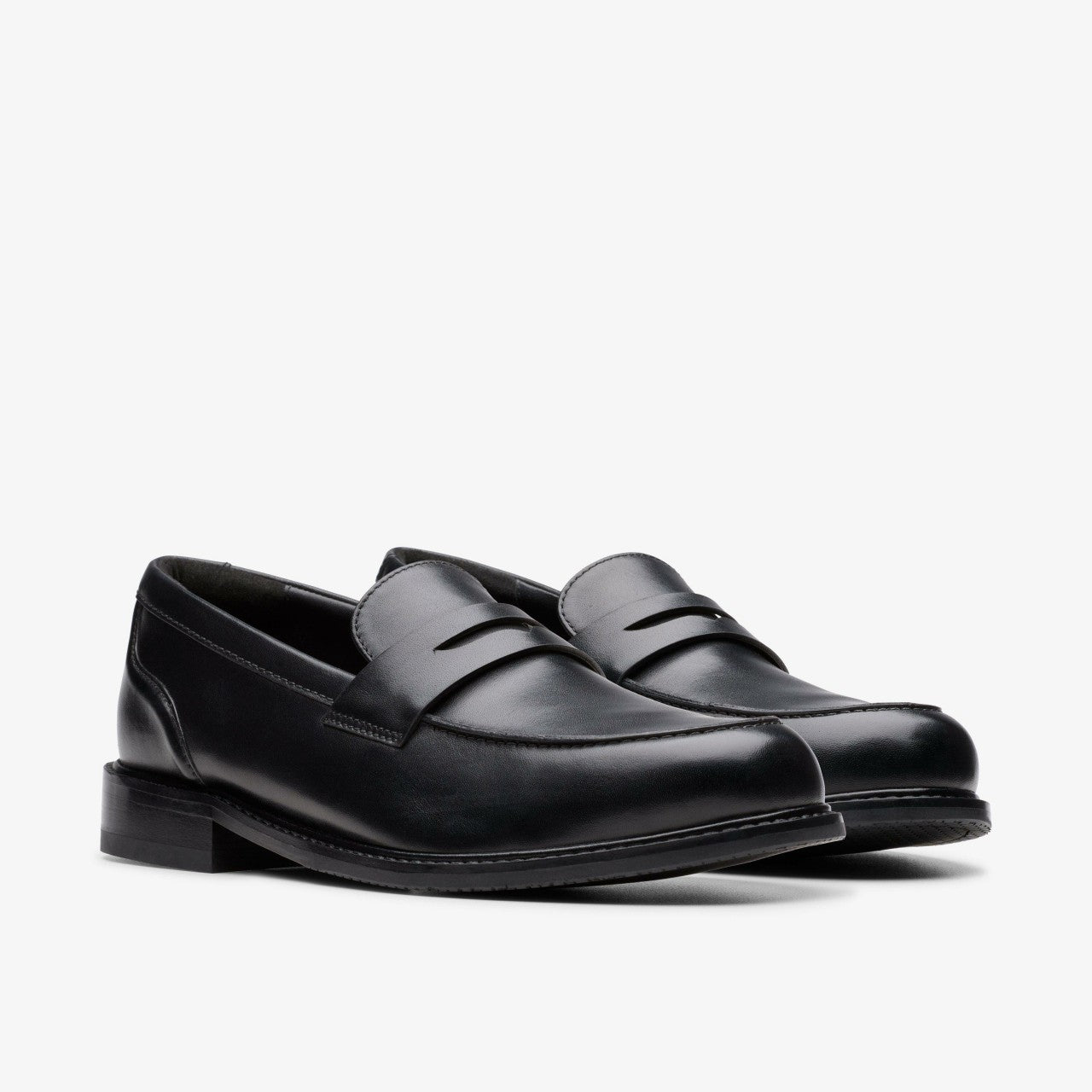 Craft Arlo Lo Black Leather | Clarks for sale