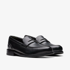 Craft Arlo Lo Black Leather | Clarks for sale