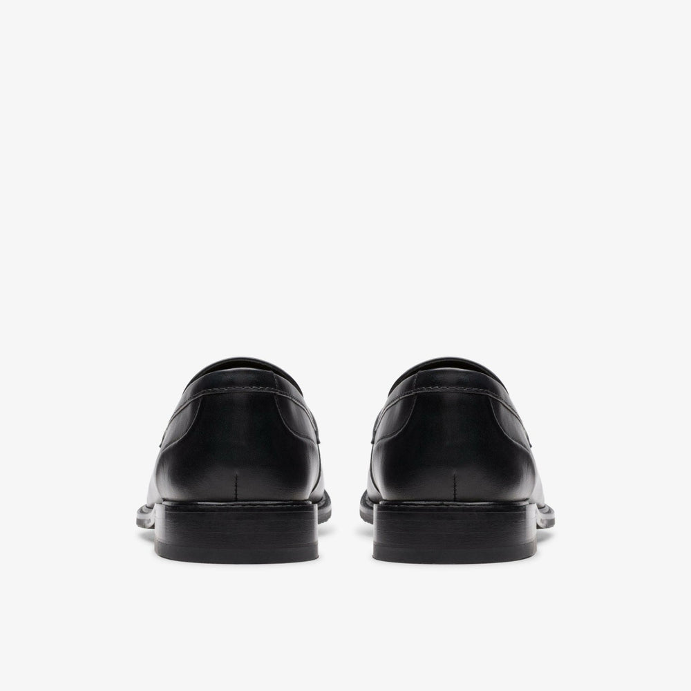 Craft Arlo Lo Black Leather | Clarks for sale