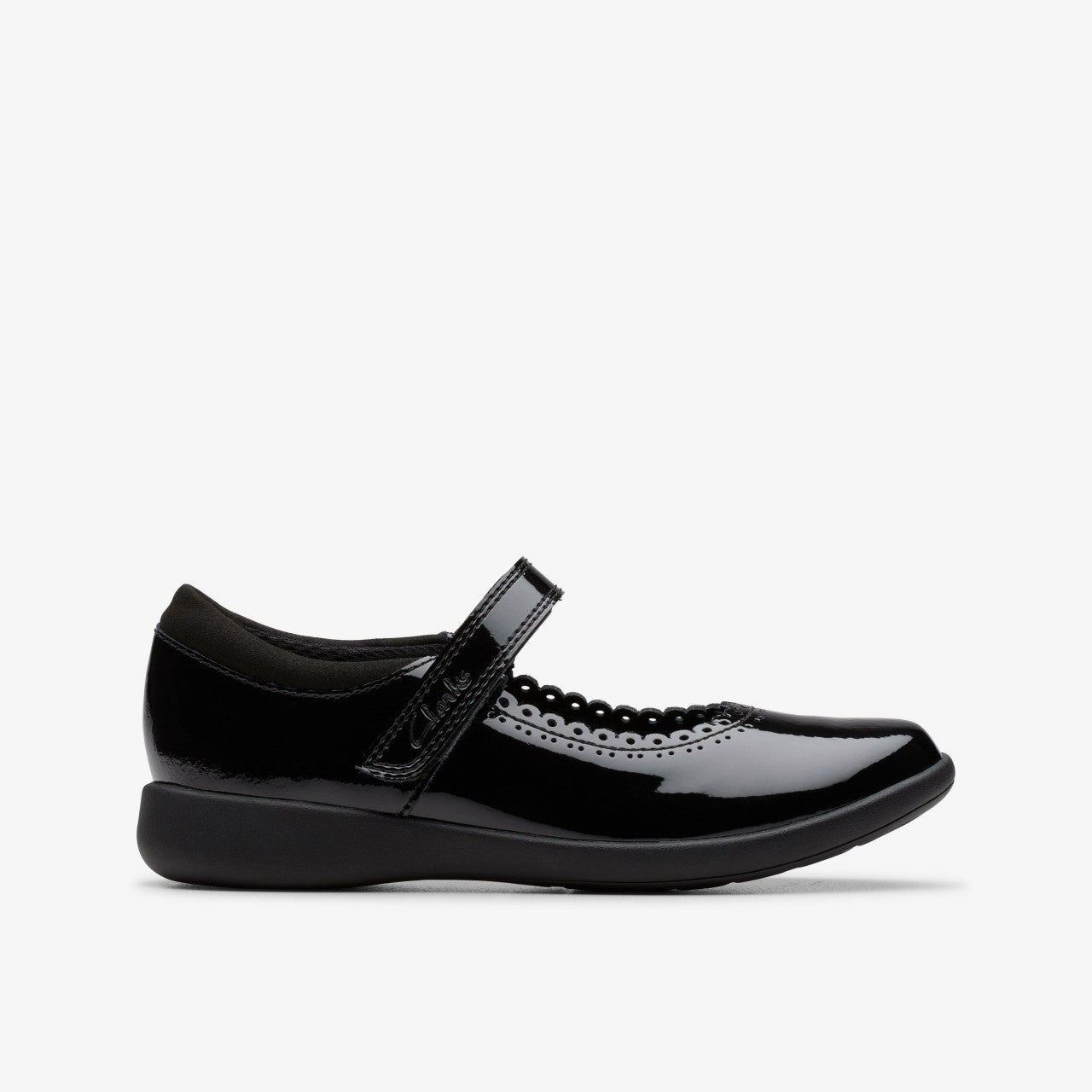 Etch Pure Kid Black Patent | Clarks discount
