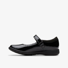 Etch Pure Kid Black Patent | Clarks discount