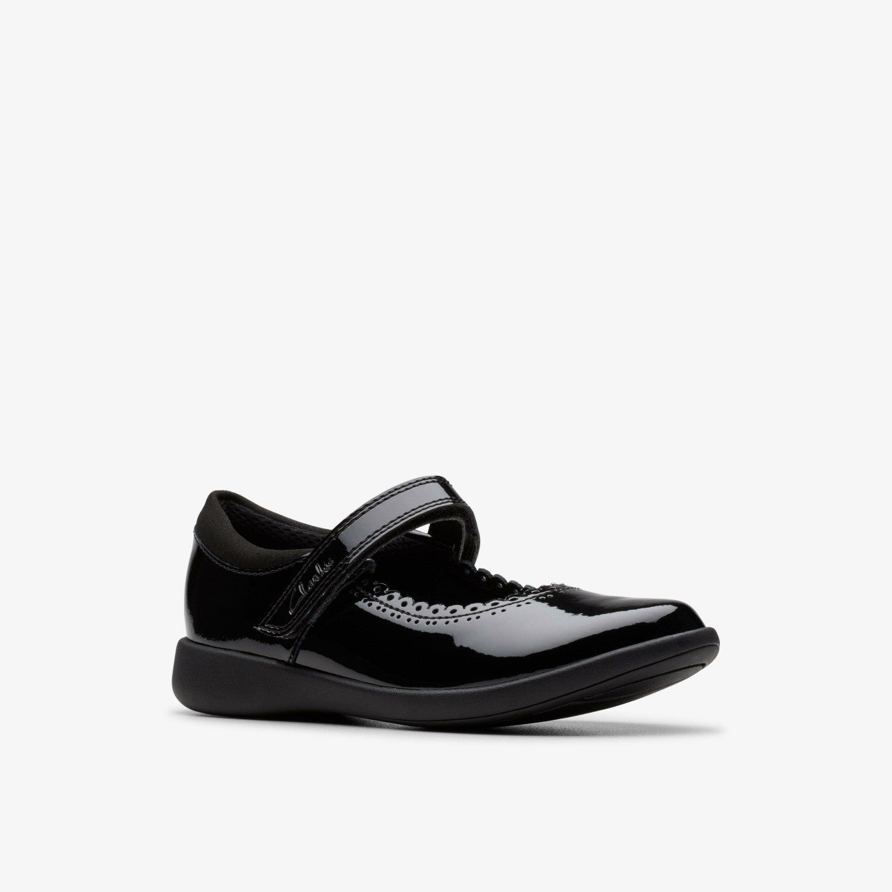 Etch Pure Kid Black Patent | Clarks discount