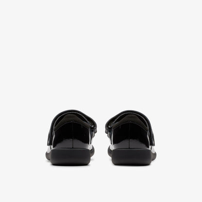 Etch Pure Kid Black Patent | Clarks discount