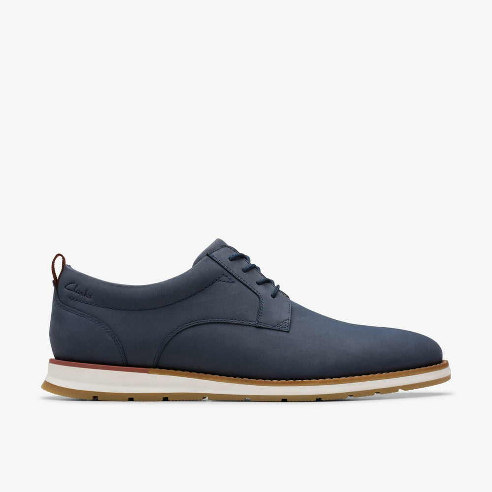 Lapford Lace Navy Nubuck | Clarks outlet