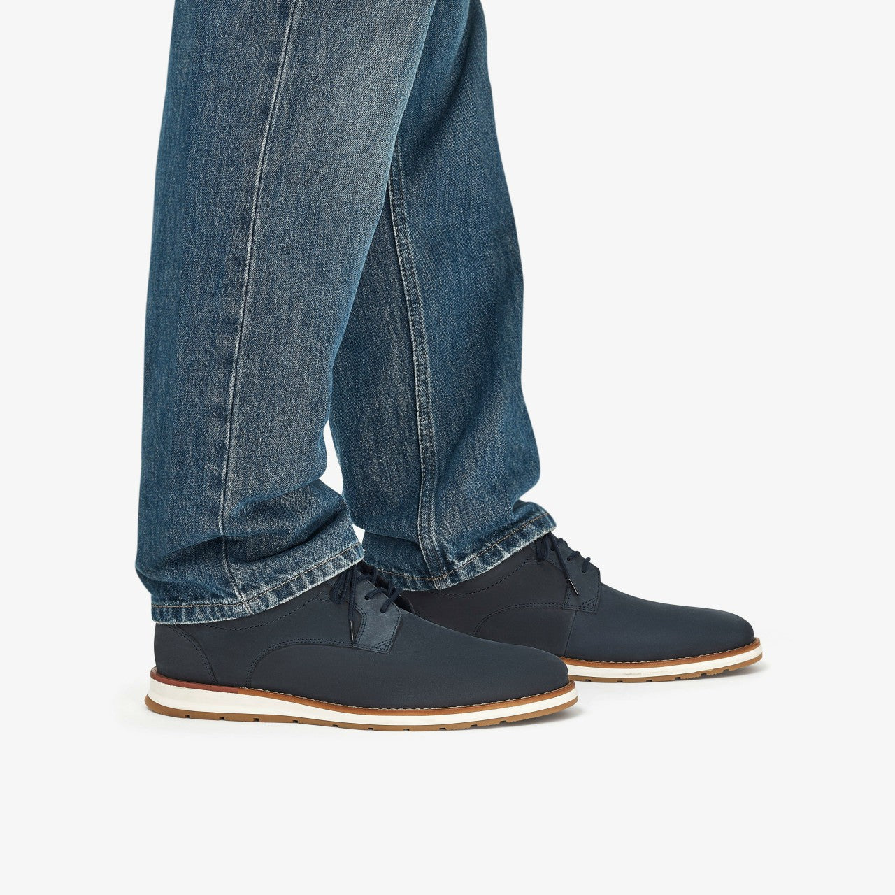 Lapford Lace Navy Nubuck | Clarks outlet