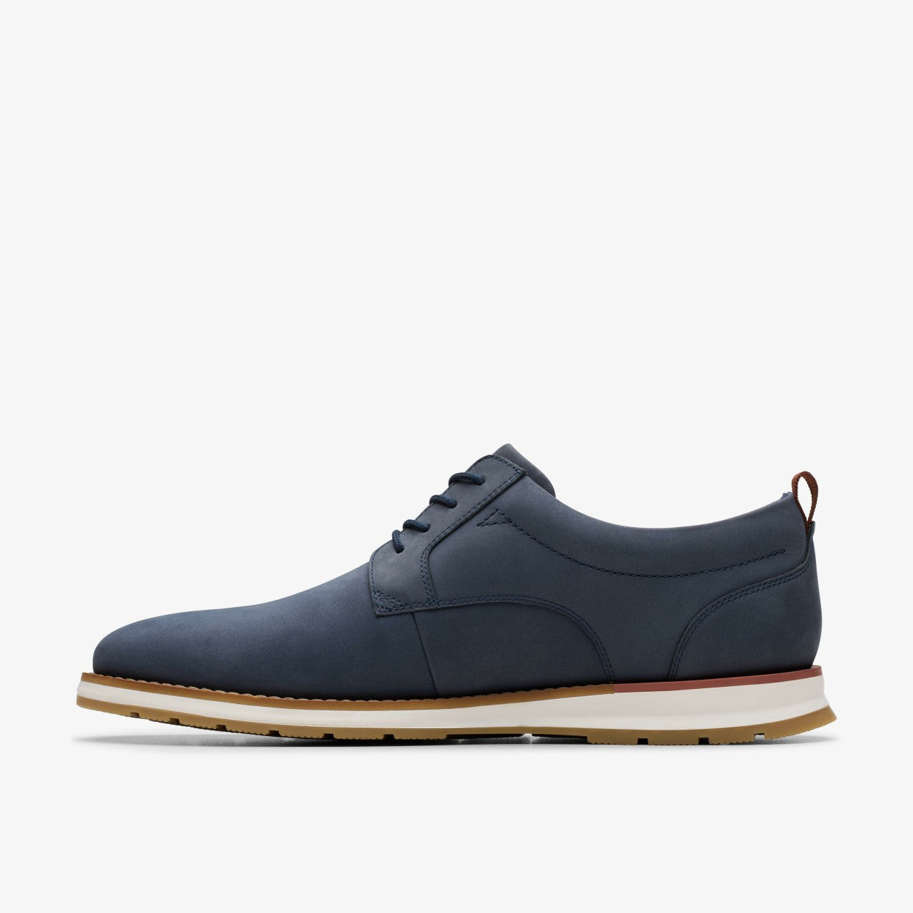 Lapford Lace Navy Nubuck | Clarks outlet