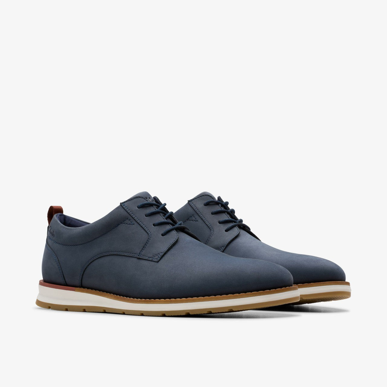 Lapford Lace Navy Nubuck | Clarks outlet