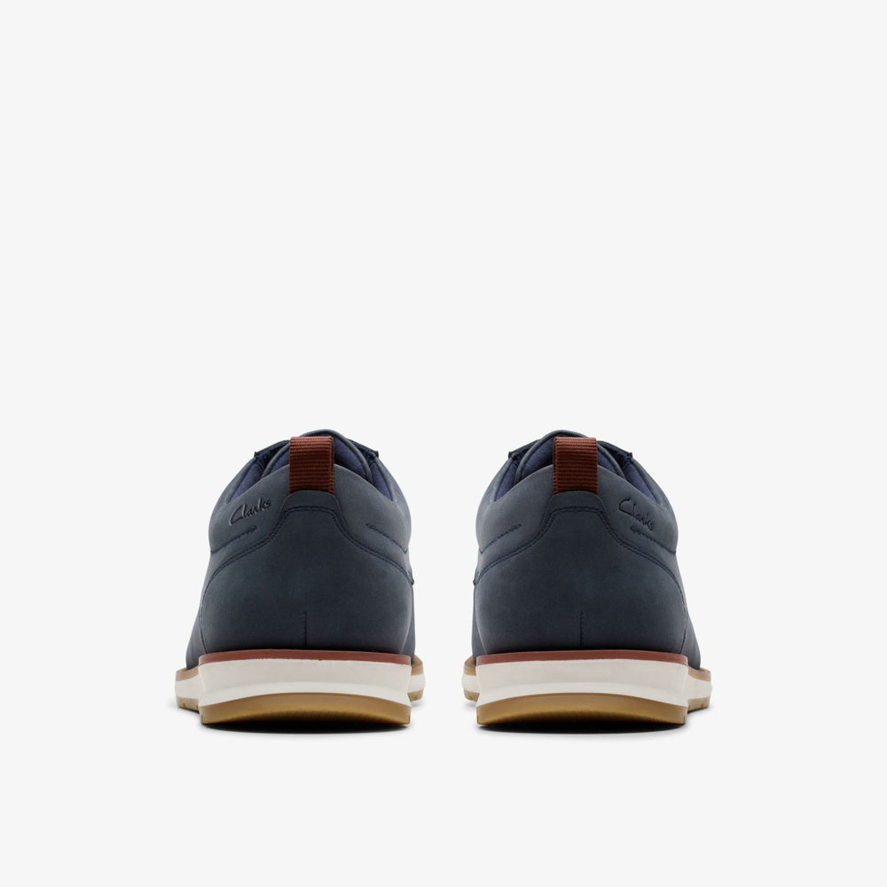 Lapford Lace Navy Nubuck | Clarks outlet