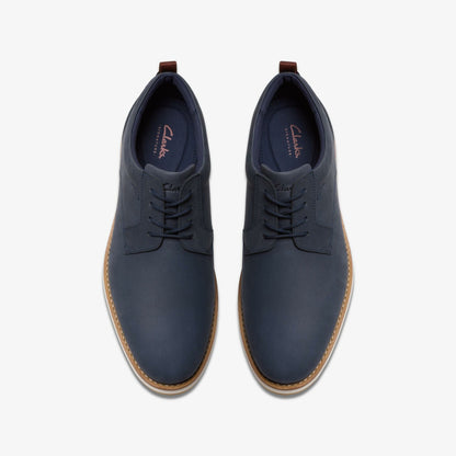 Lapford Lace Navy Nubuck | Clarks outlet