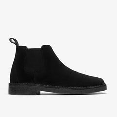 Desert Chelsea Black Suede | Clarks Sale