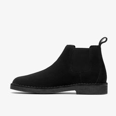 Desert Chelsea Black Suede | Clarks Sale