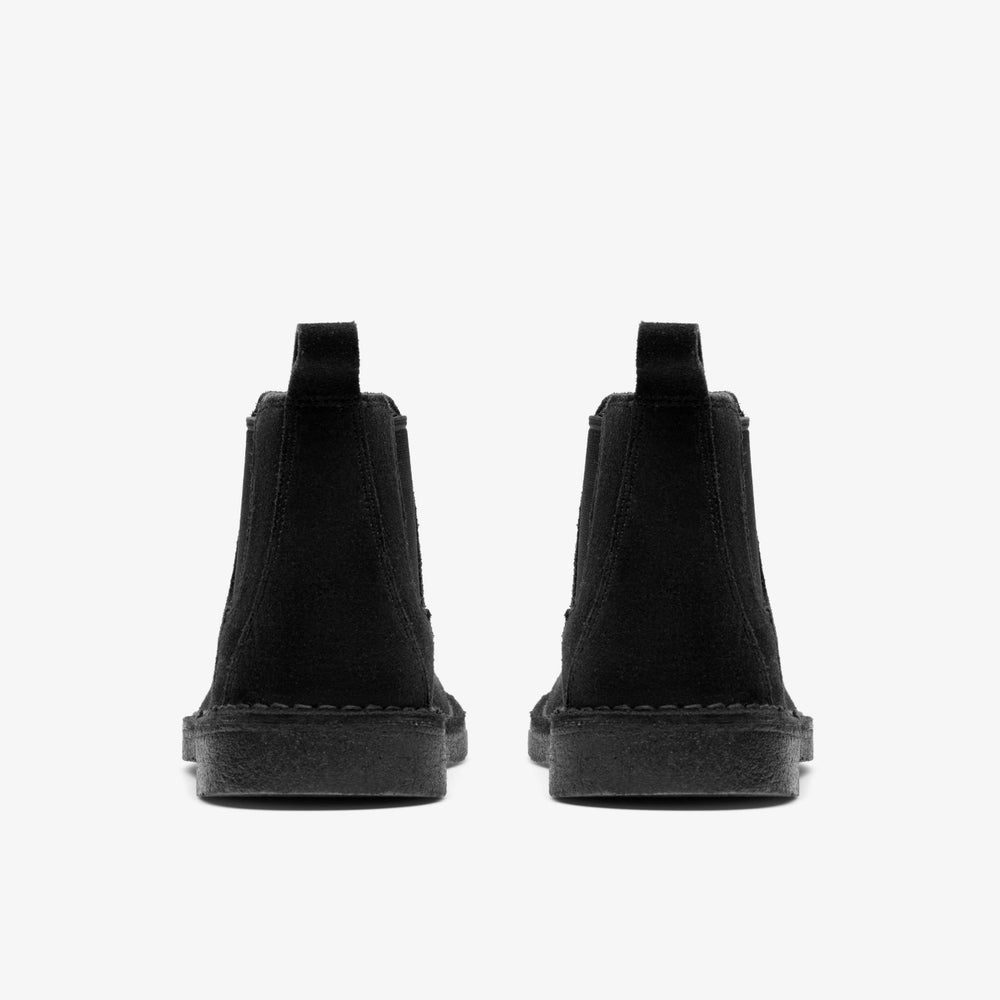 Desert Chelsea Black Suede | Clarks Sale