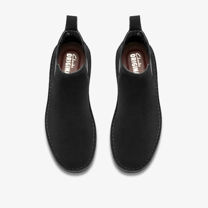 Desert Chelsea Black Suede | Clarks Sale