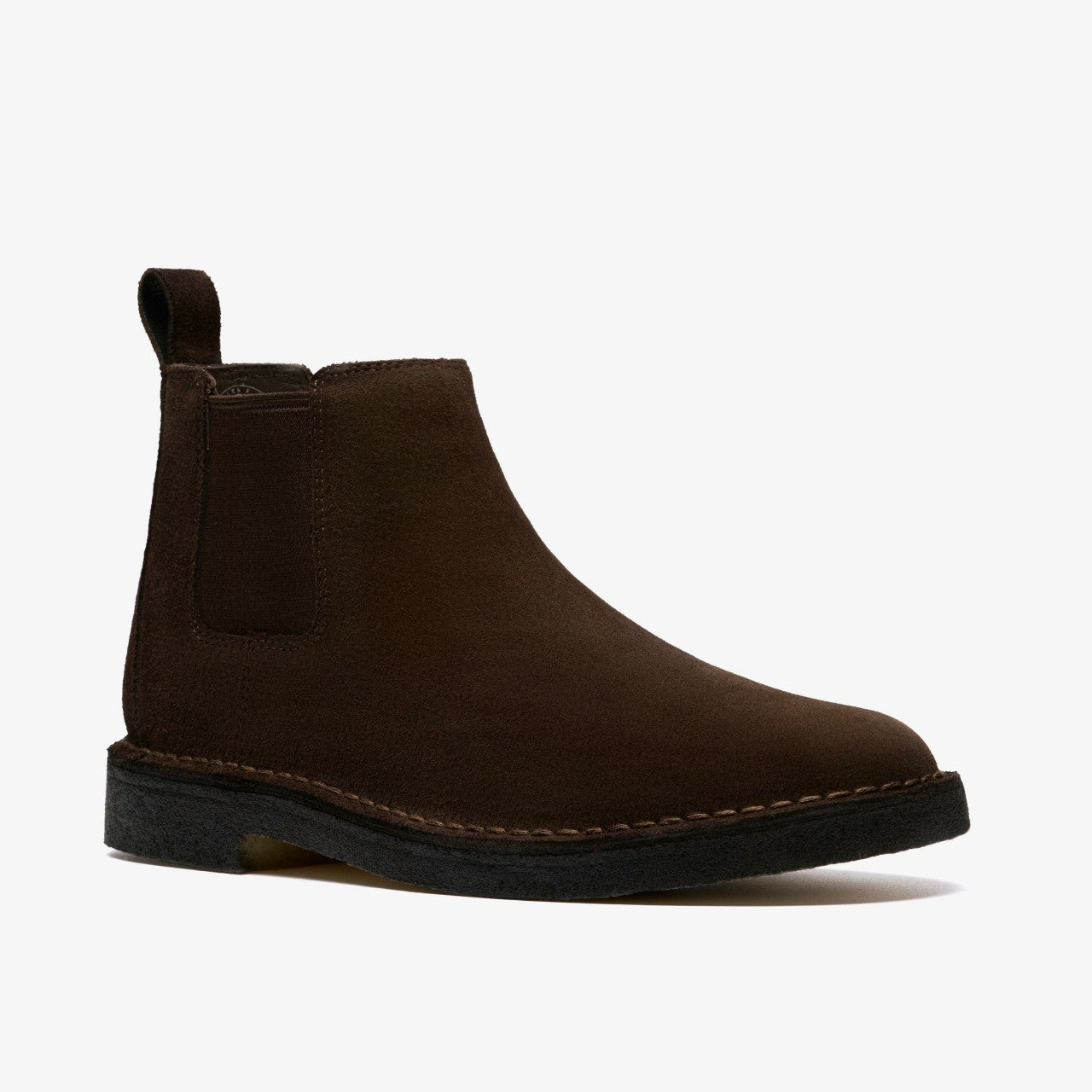 Desert Chelsea Dark Brown Suede | Clarks for sale