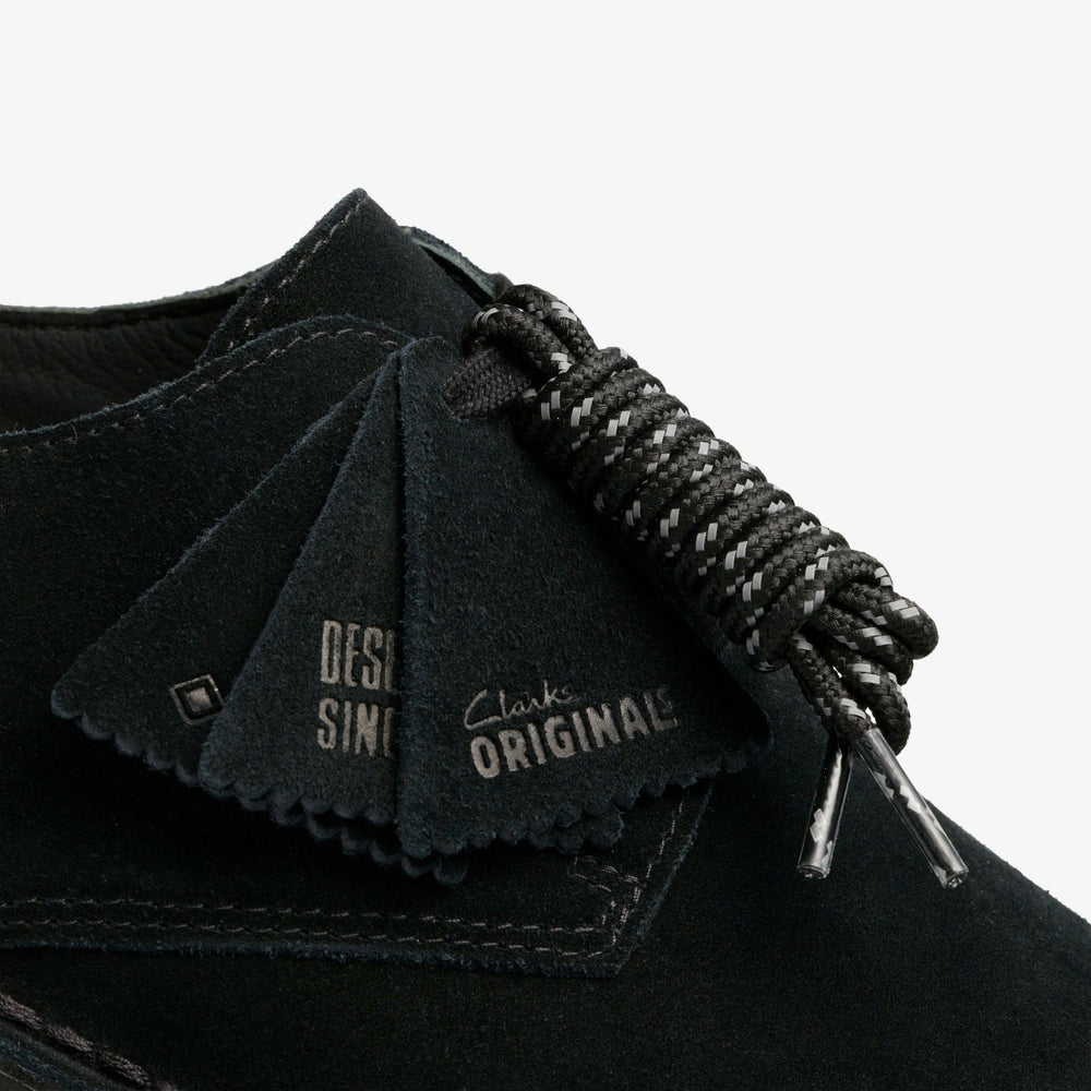 Desert London GORE-TEX Black Suede | Clarks online