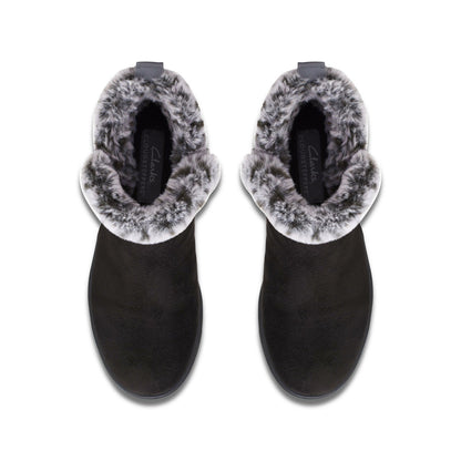 Brinkley Fur Black | Clarks for sale