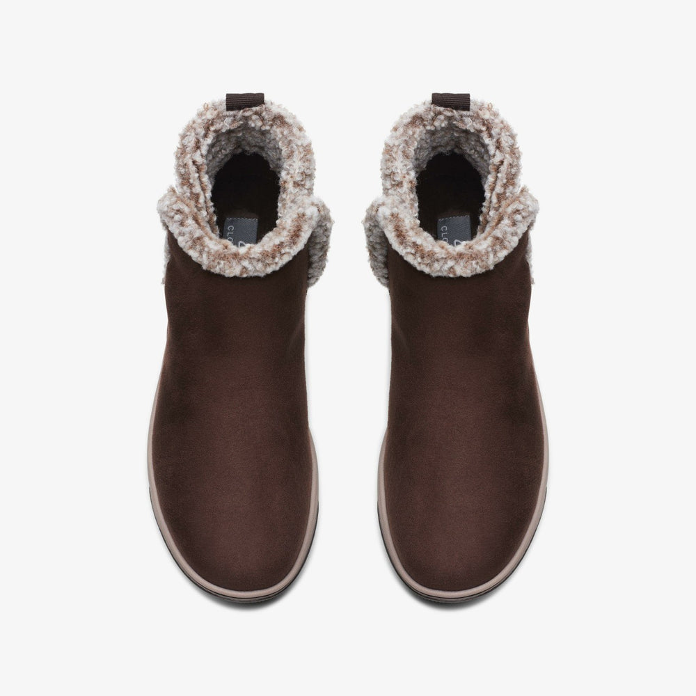 Brinkley Fur Dark Brown | Clarks discount