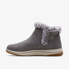 Brinkley Fur Dark Grey | Clarks outlet