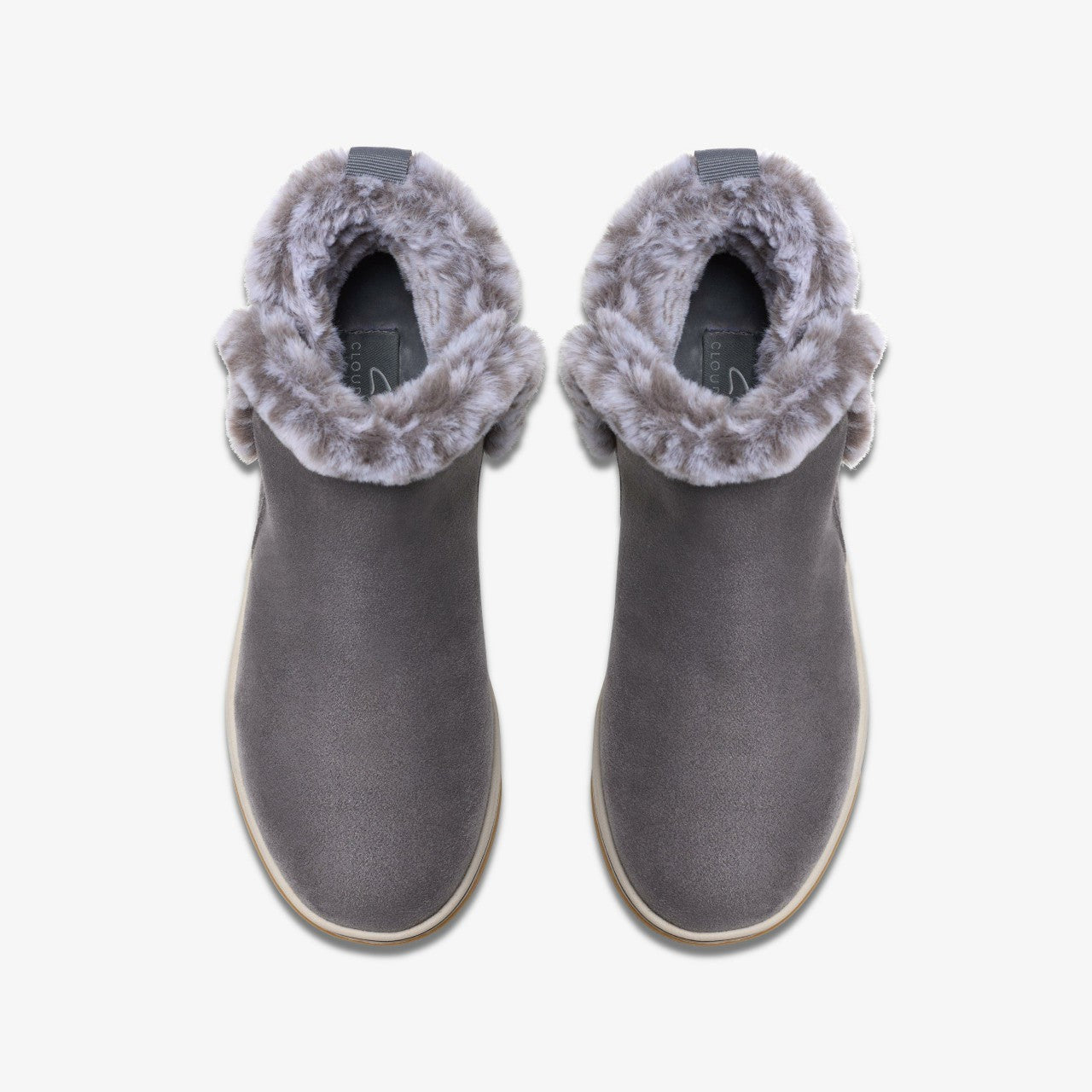 Brinkley Fur Dark Grey | Clarks outlet