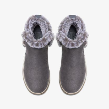 Brinkley Fur Dark Grey | Clarks outlet