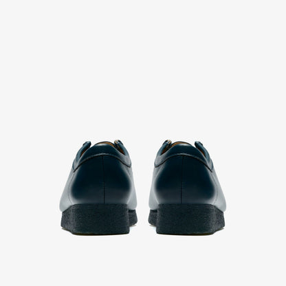 Wallabee Dark Teal Leather | Clarks online