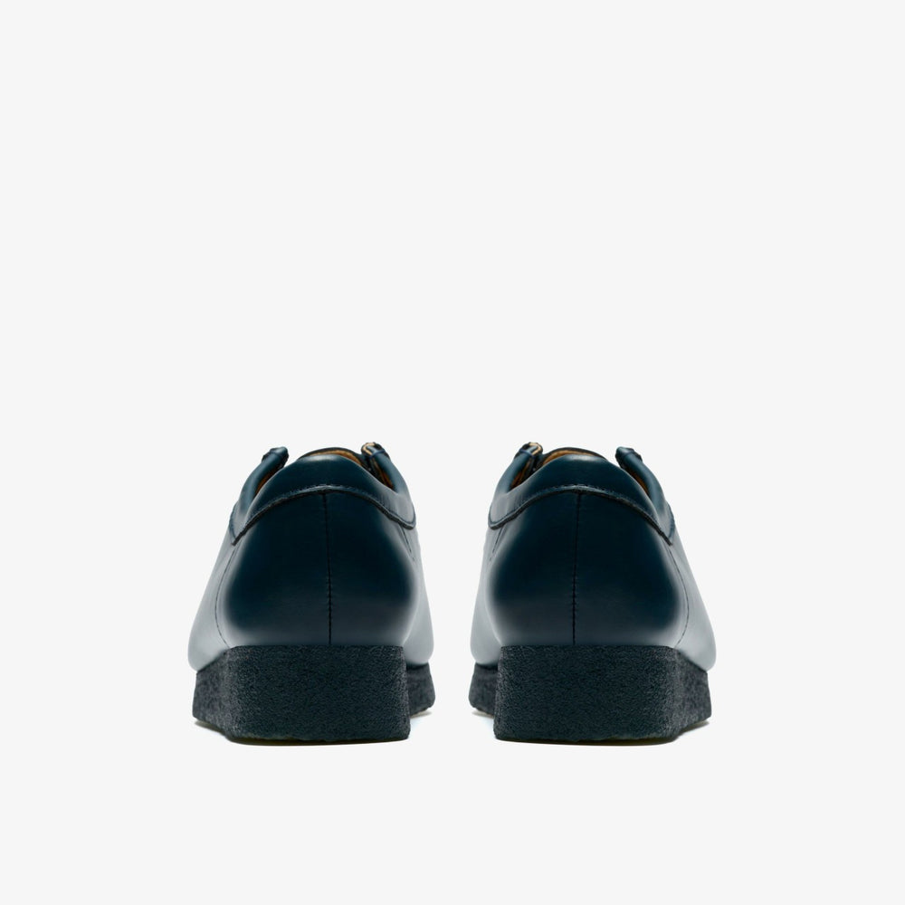 Wallabee Dark Teal Leather | Clarks online