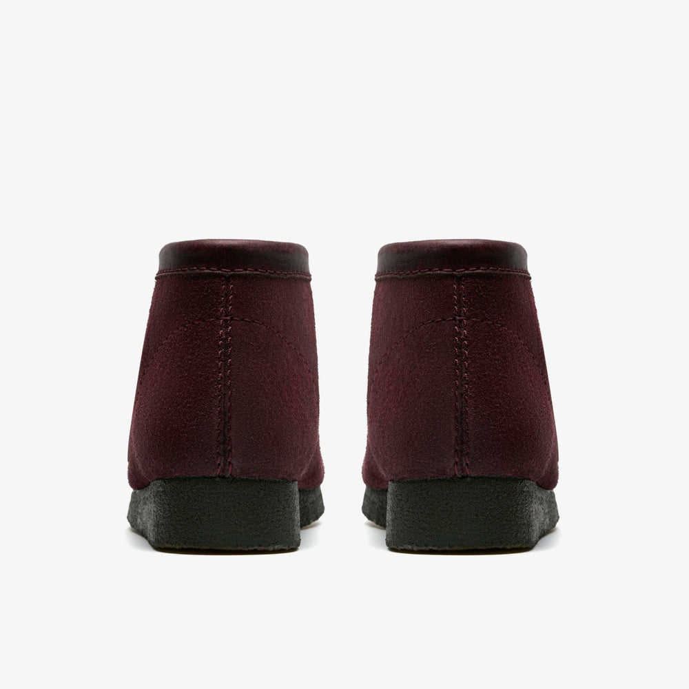 Wallabee Boot Purple Grape Suede | Clarks outlet
