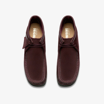 Wallabee Boot Purple Grape Suede | Clarks outlet