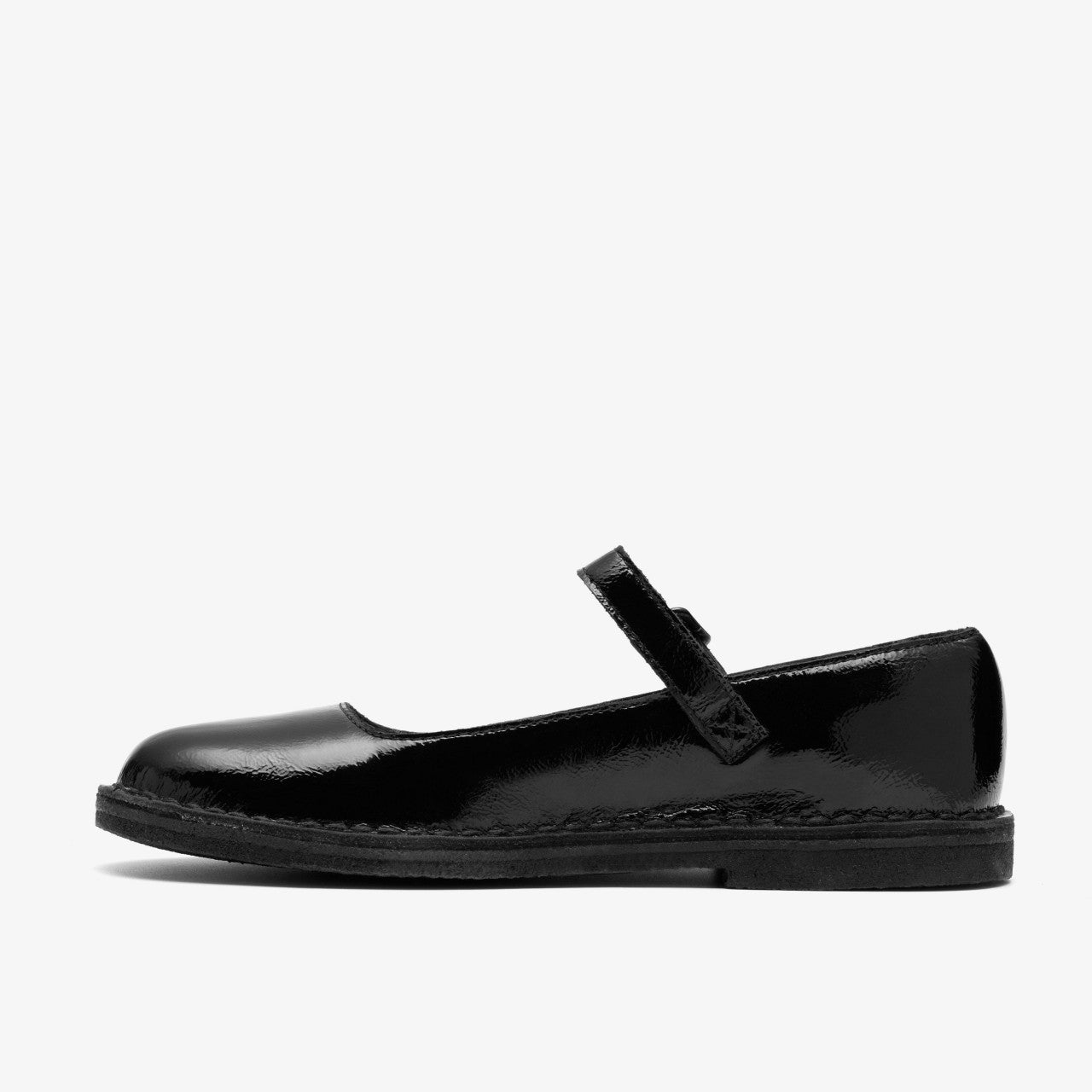 Desert Jane Black Patent | Clarks outlet