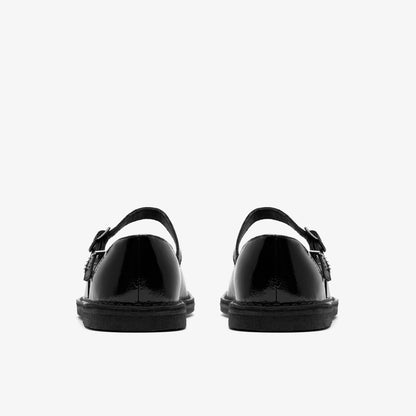 Desert Jane Black Patent | Clarks outlet