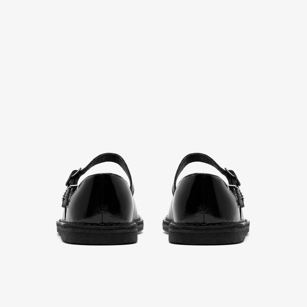 Desert Jane Black Patent | Clarks outlet