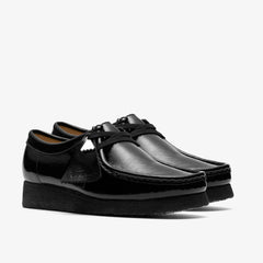 Wallabee Black Patent | Clarks for sale