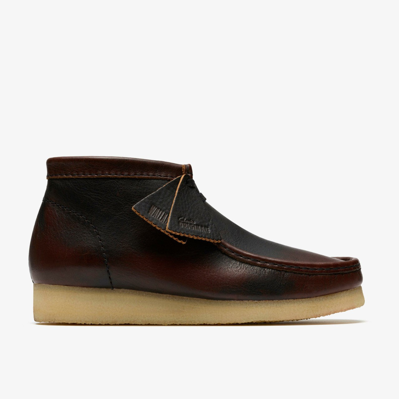 Wallabee Boot Dark Tan Combination | Clarks on Sale